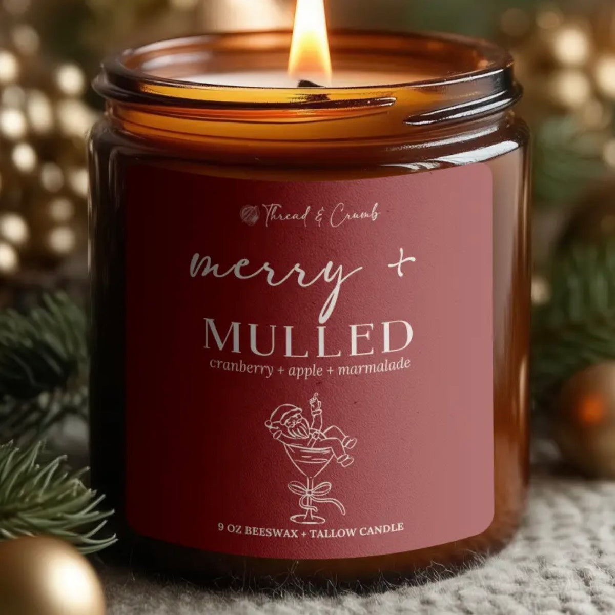 ✨PREORDER ETA 2/3 WEEKS✨ Beeswax + Tallow 9 oz Candles (7 scents)