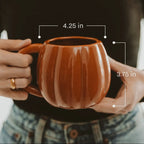 Cream Pumpkin Mug