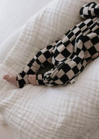 Desert Check | Bamboo Zip Pajamas