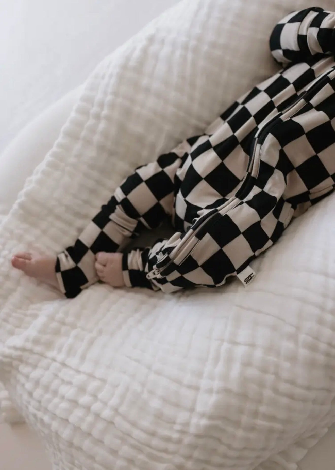 Desert Check | Bamboo Zip Pajamas