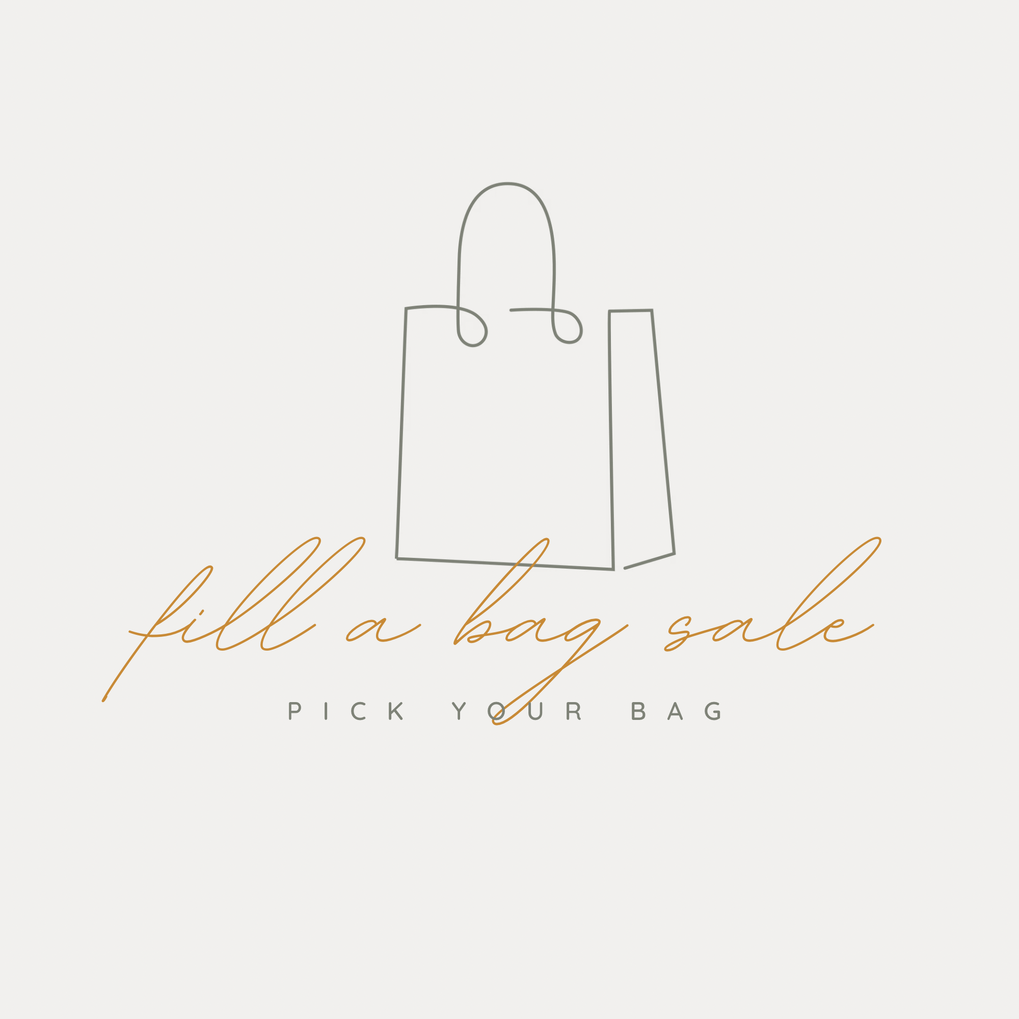 FILL A BAG SALE
