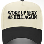✨PREORDER | ETA 2 WEEKS✨ Woke Up Sexy As Hell Again Hat (4 Colors)