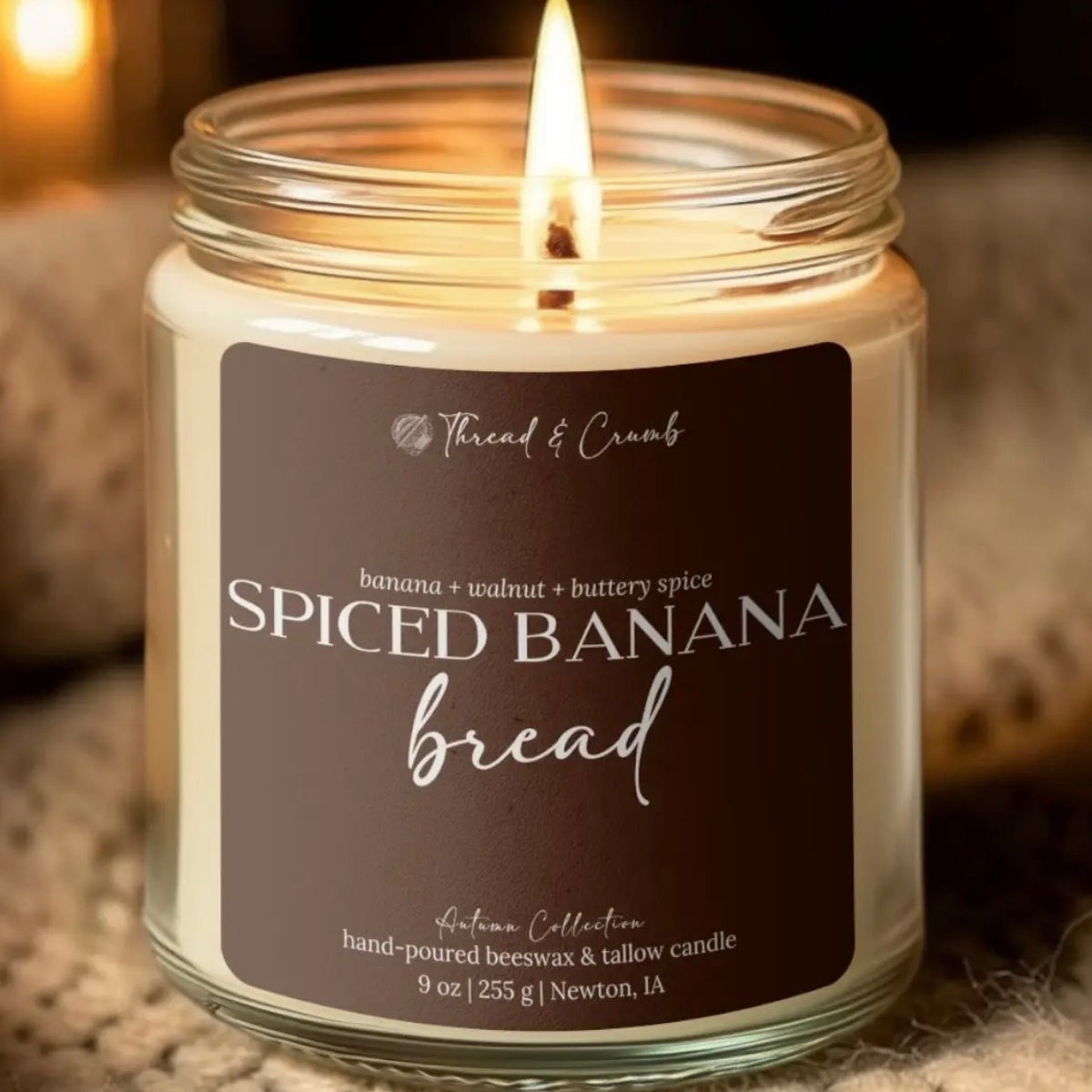 ✨PREORDER ETA 2/3 WEEKS✨ Beeswax + Tallow 9 oz Candles (7 scents)