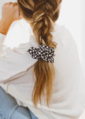 Checkerboard Overzised Scrunchie