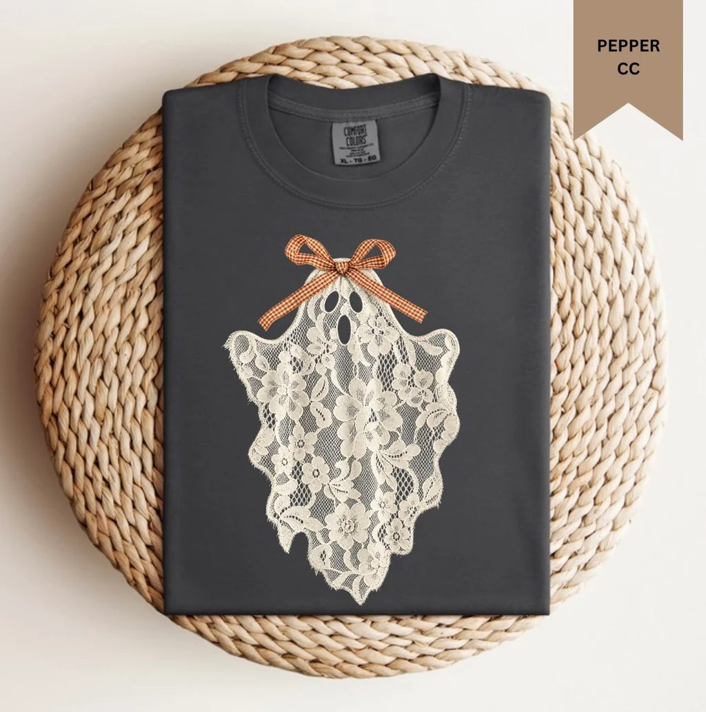 ✨PREORDER ETA 2 WEEKS✨ Lace Ghost Graphic Tee