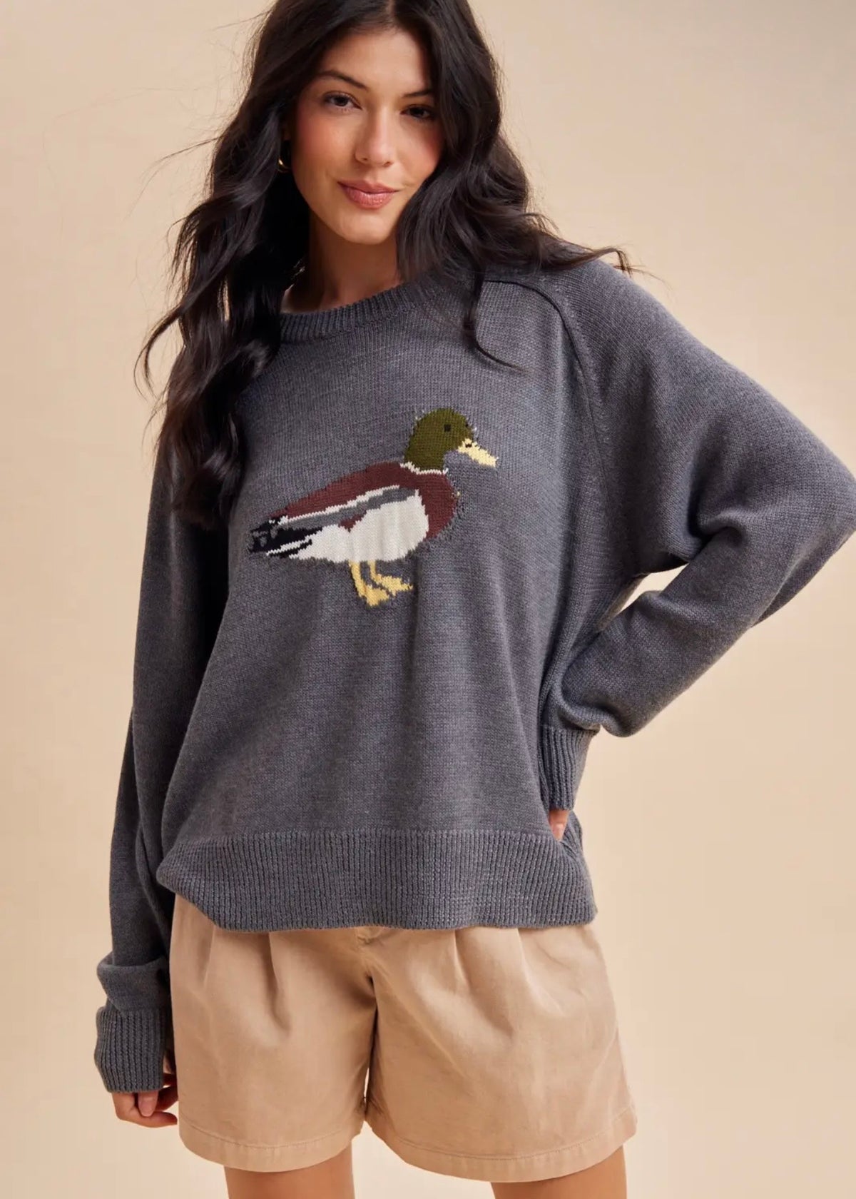 Mallard Duck Knitted Sweater