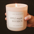 ✨PREORDER | ETA 2 WEEKS✨ Apple Maple Bourbon 15oz Soy Candle