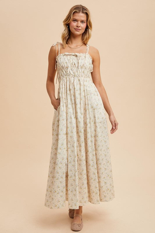 Stella Vintage Floral Maxi Dress