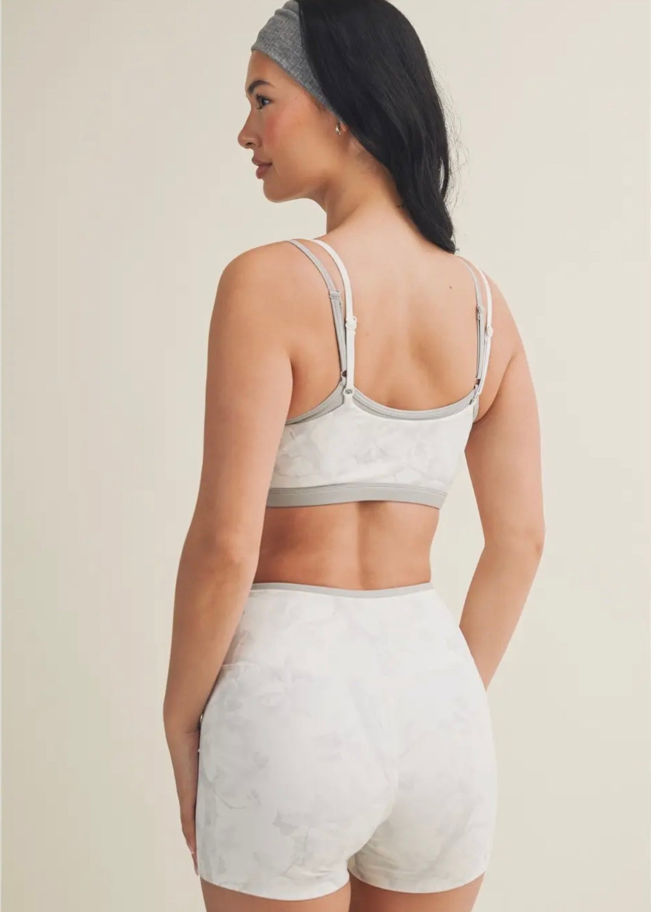 Camo Double Layered Sports Bra