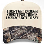 ✨PREORDER | ETA 2 WEEKS✨ I Don’t Get Enough Credit Hat (4 Colors)