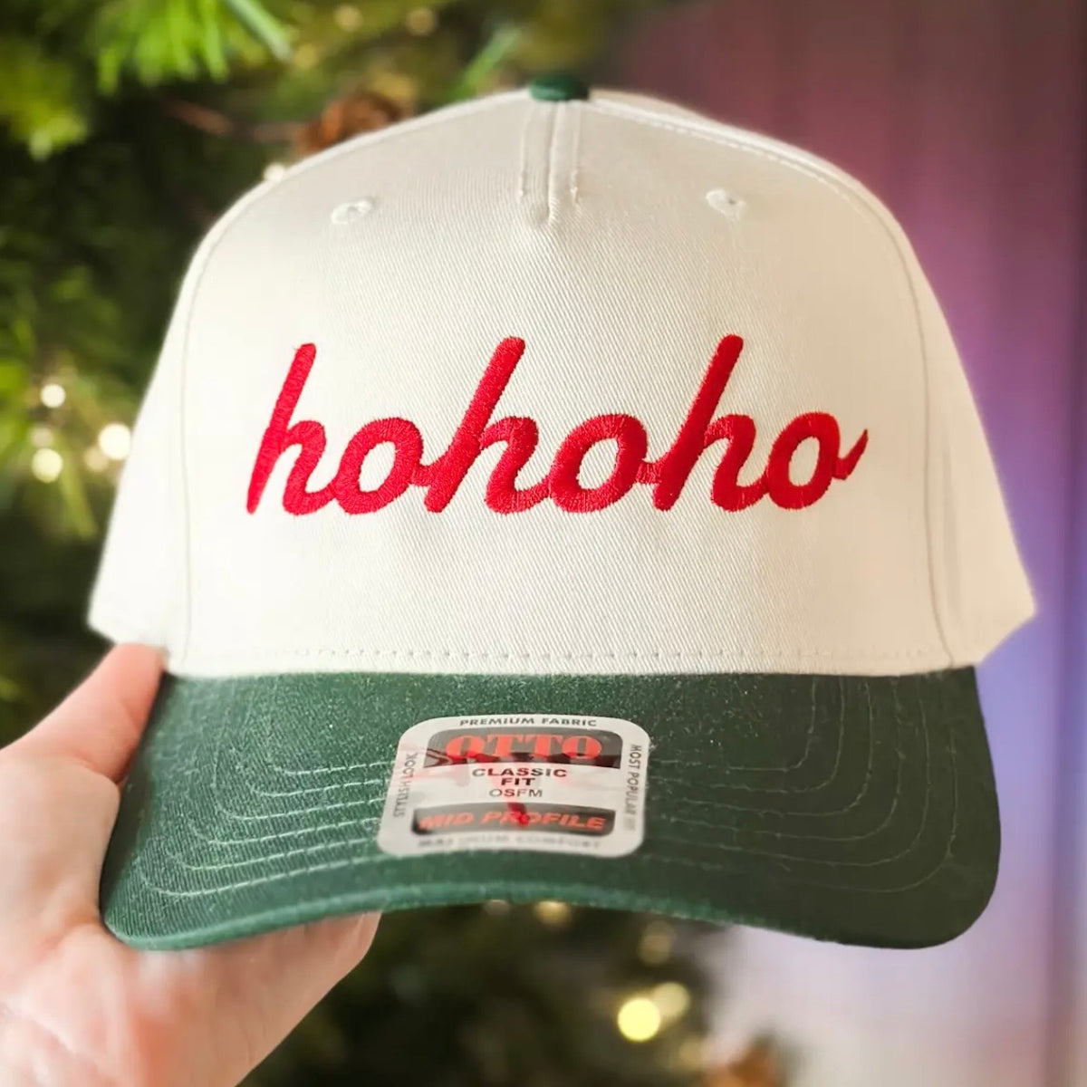 ✨PREORDER | ETA MID NOVEMBER✨ HoHoHo Embroidered Hat