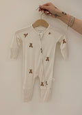 Bamboo Zip Pajamas | Teddy