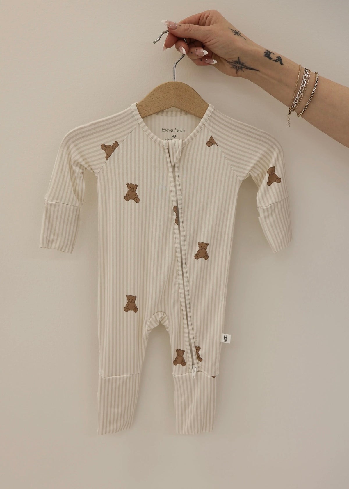 Bamboo Zip Pajamas | Teddy