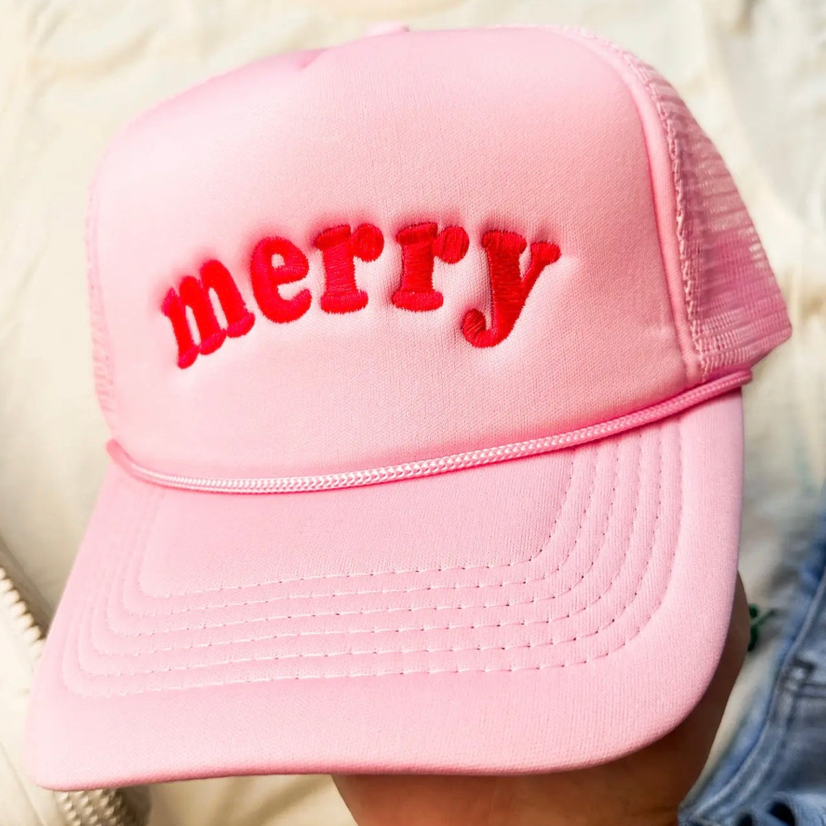 ✨PREORDER | ETA MID NOVEMBER✨ Merry Embroidered Hat