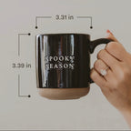 Fall Leaves Stoneware Coffee Mug