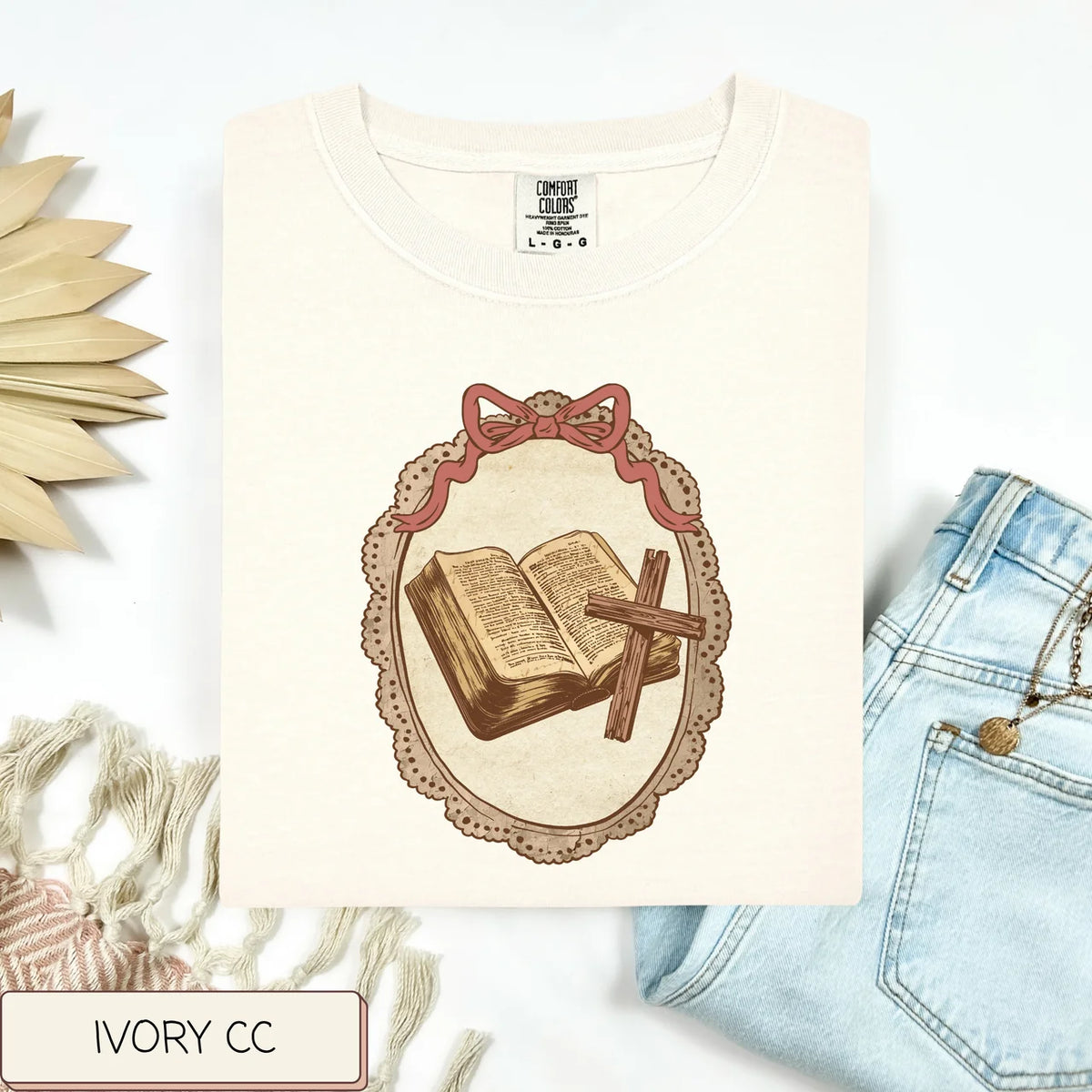✨PREORDER ETA 2 WEEKS✨ Vintage Bible and Cross Graphic Tee