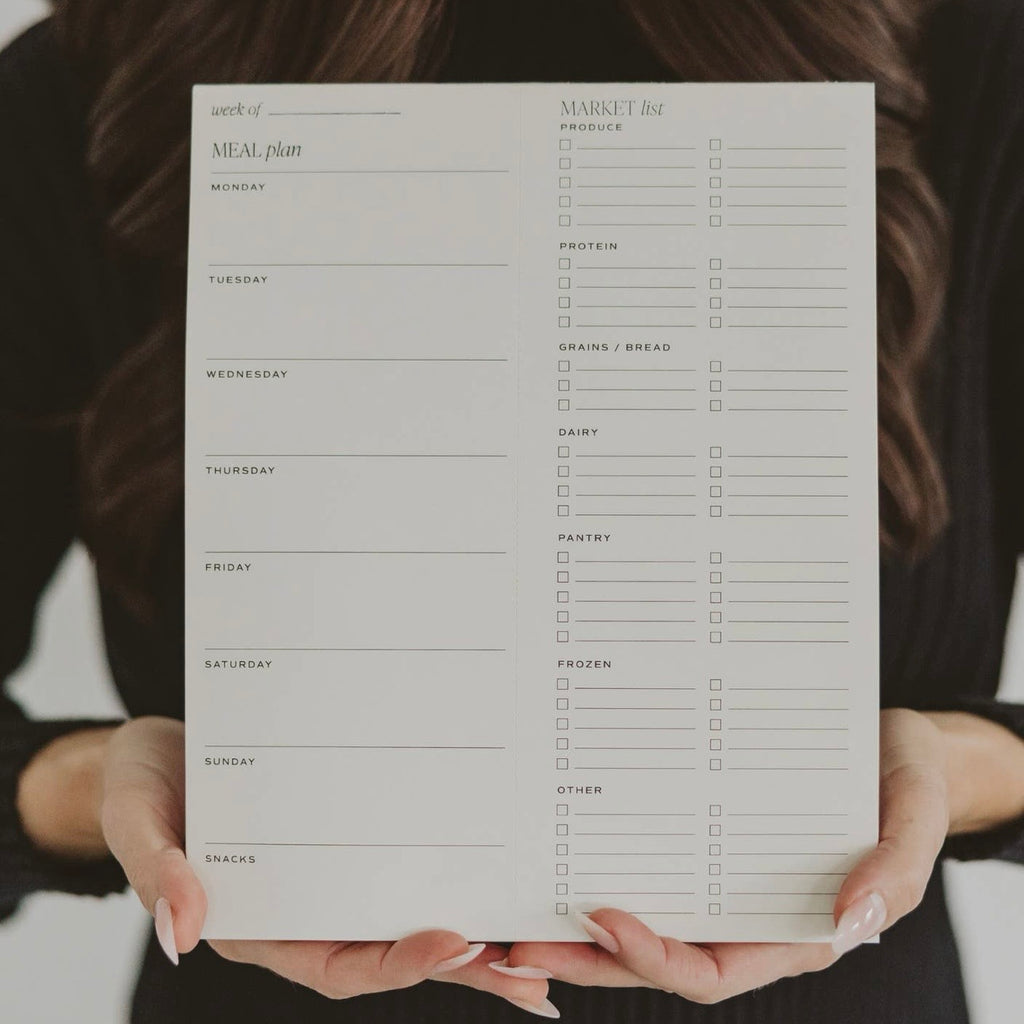 ✨PREORDER | ETA 2 WEEKS✨ Weekly Meal Plan Notepad