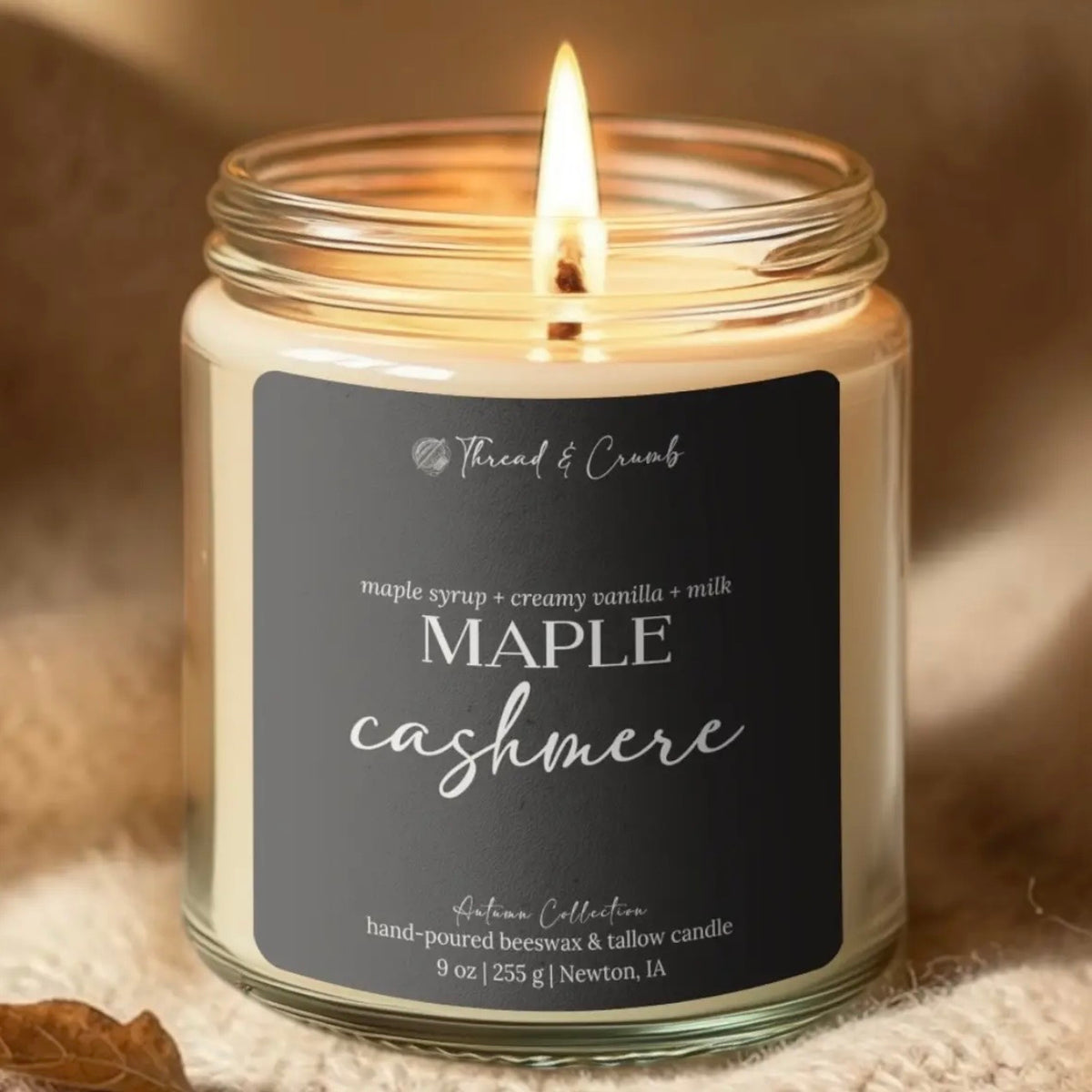 ✨PREORDER ETA 2/3 WEEKS✨ Beeswax + Tallow 9 oz Candles (7 scents)