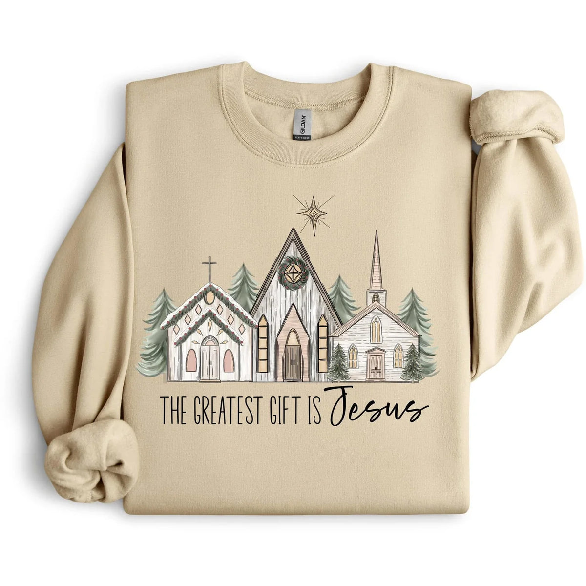 ✨PREORDER ETA 2 WEEKS✨ The Greatest Gift is Jesus Sweatshirt
