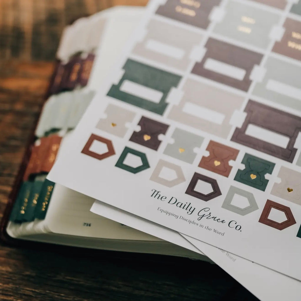 Jewel Bible Tabs