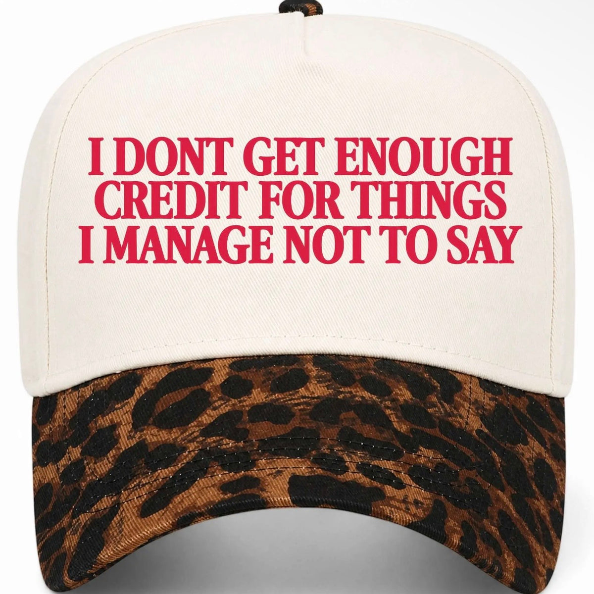 ✨PREORDER | ETA 2 WEEKS✨ I Don’t Get Enough Credit Hat (4 Colors)