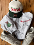 ✨PREORDER | ETA MID NOVEMBER✨ Merry Christmas Tree Embroidered Sweatshirt