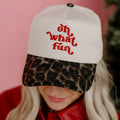 ✨PREORDER | ETA MID/LATE NOVEMBER✨ Oh What Fun Embroidered Hat