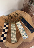 Canvas Wristlet Keychain