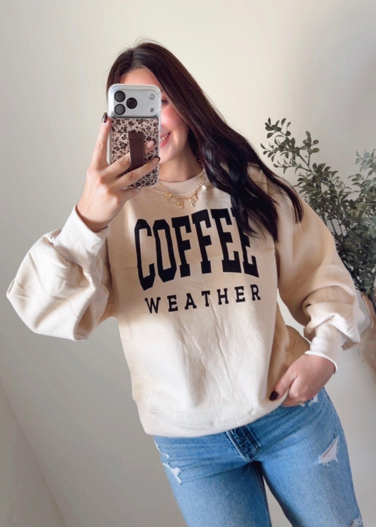 Coffee Weather Sweatshirt