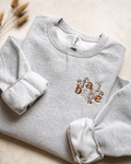Fall Babe Embroidered Sweatshirt
