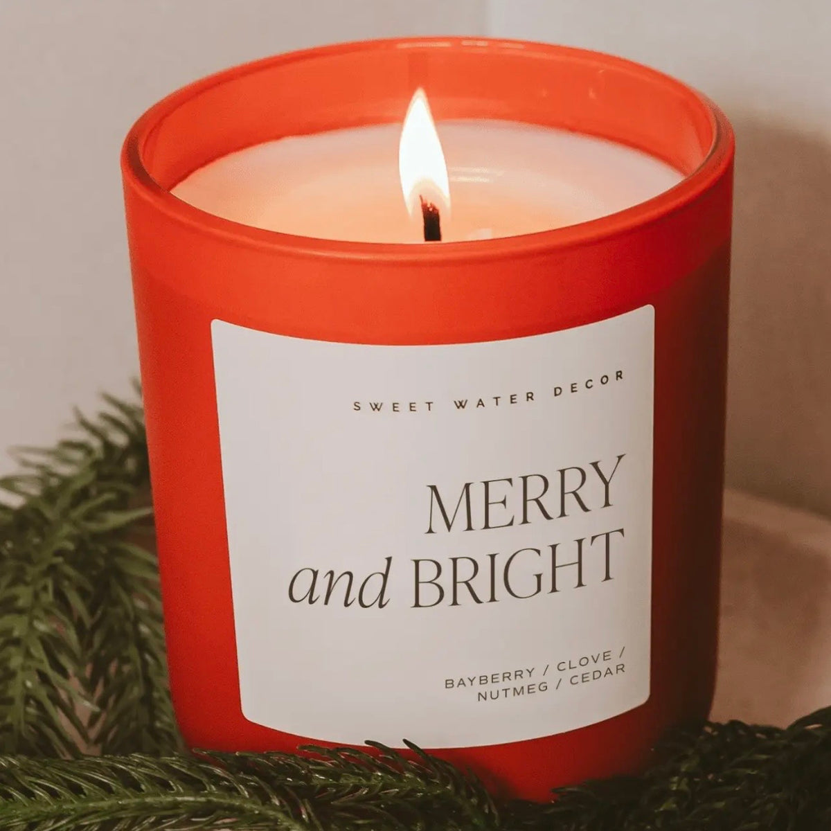 ✨PREORDER | ETA 2 WEEKS✨ Merry & Bright 15 oz Soy Candle