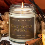 ✨PREORDER | ETA 2 WEEKS✨ Gingerbread & Spice 9oz Soy Candle