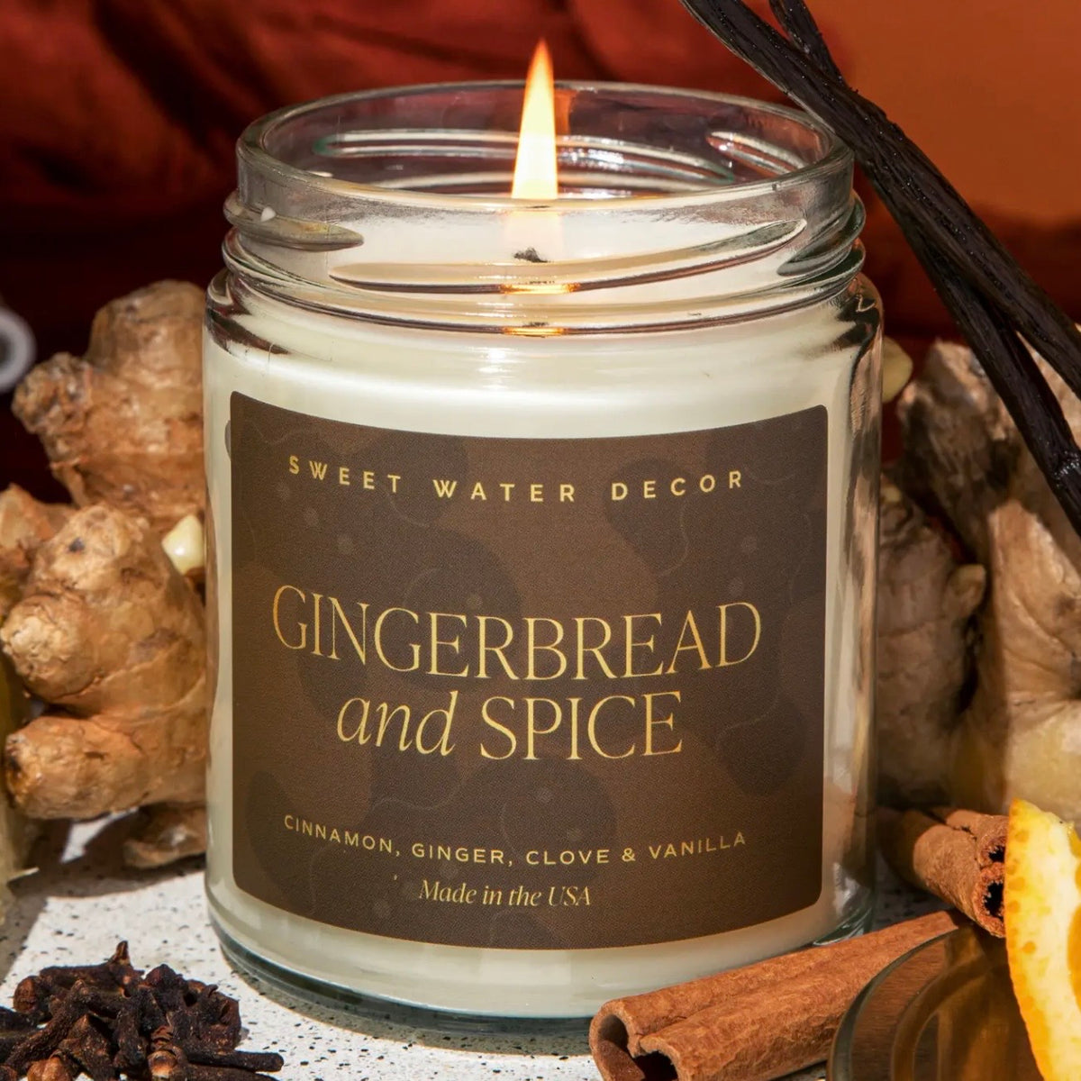 ✨PREORDER | ETA 2 WEEKS✨ Gingerbread & Spice 9oz Soy Candle