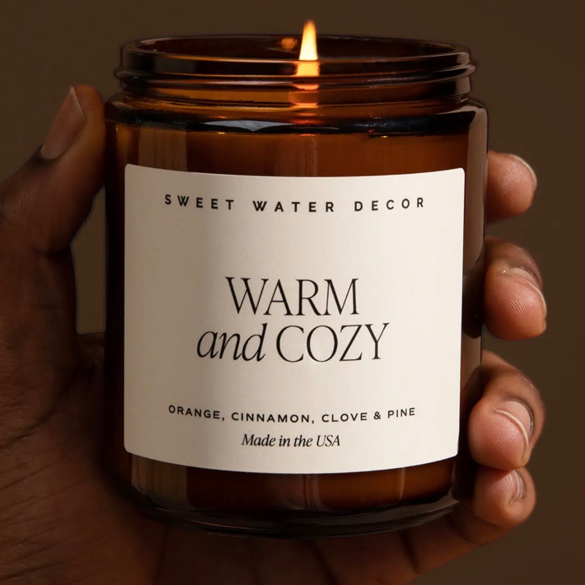 ✨PREORDER | ETA 2 WEEKS✨ Warm & Cozy 9oz Soy Candle