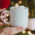 ✨PREORDER | ETA 2 WEEKS✨ Snowflake Stoneware Coffee Mug
